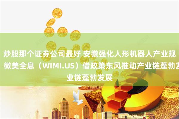 炒股那个证券公司最好 安徽强化人形机器人产业规划，微美全息（WIMI.US）借政策东风推动产业链蓬勃发展