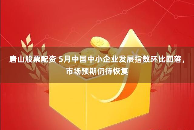 唐山股票配资 5月中国中小企业发展指数环比回落，市场预期仍待恢复